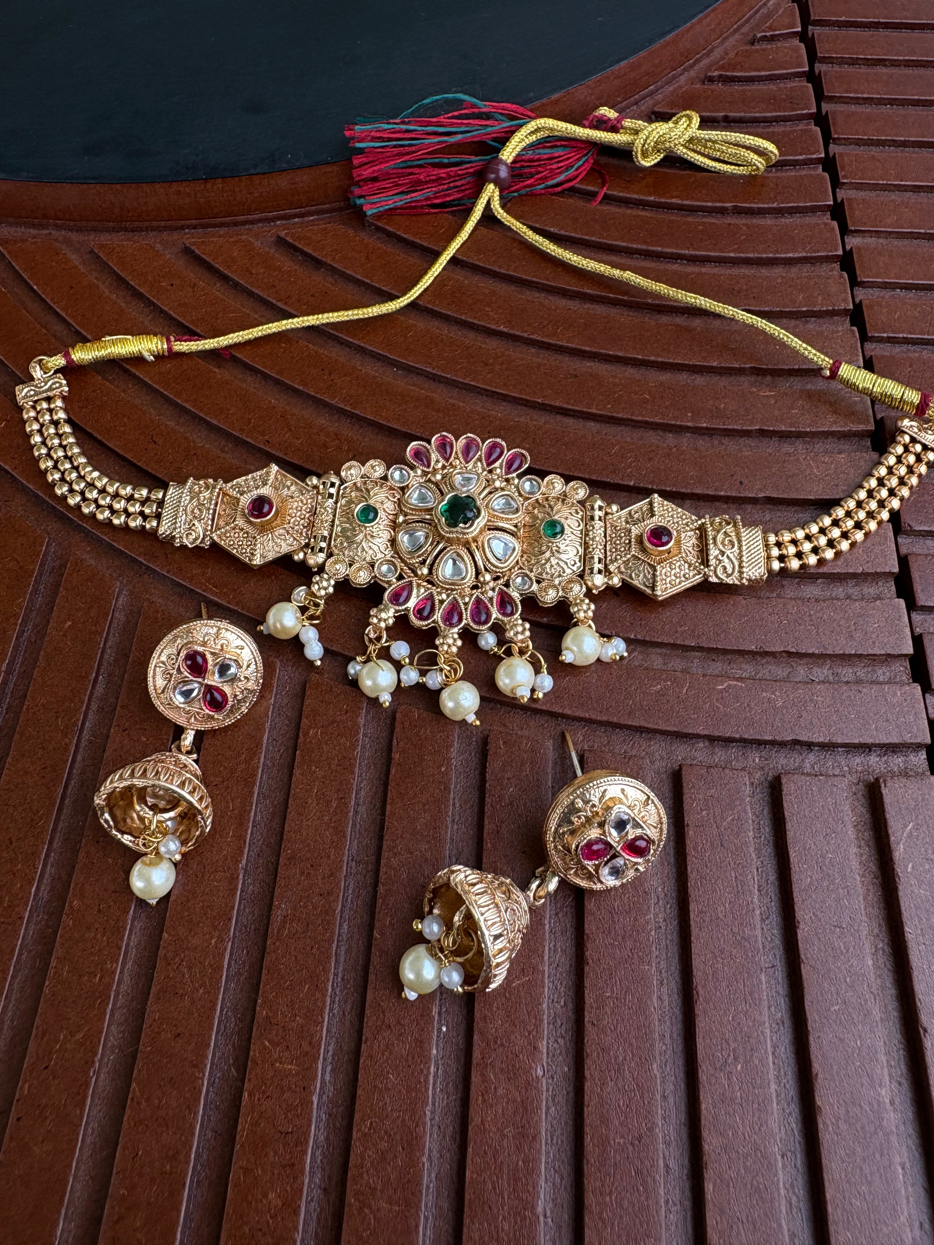 Heritage Necklace Set- YJ810008