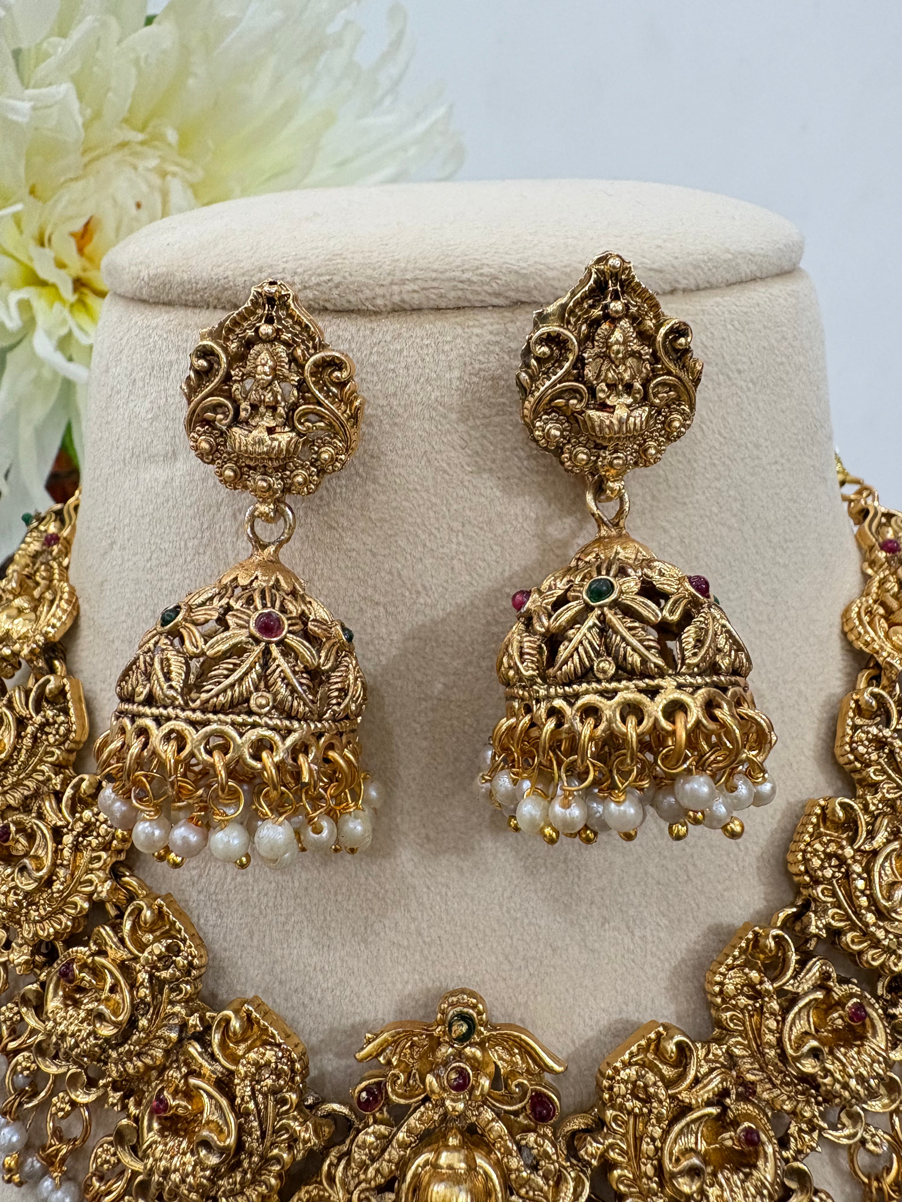 Temple Necklace Set- YJ210001