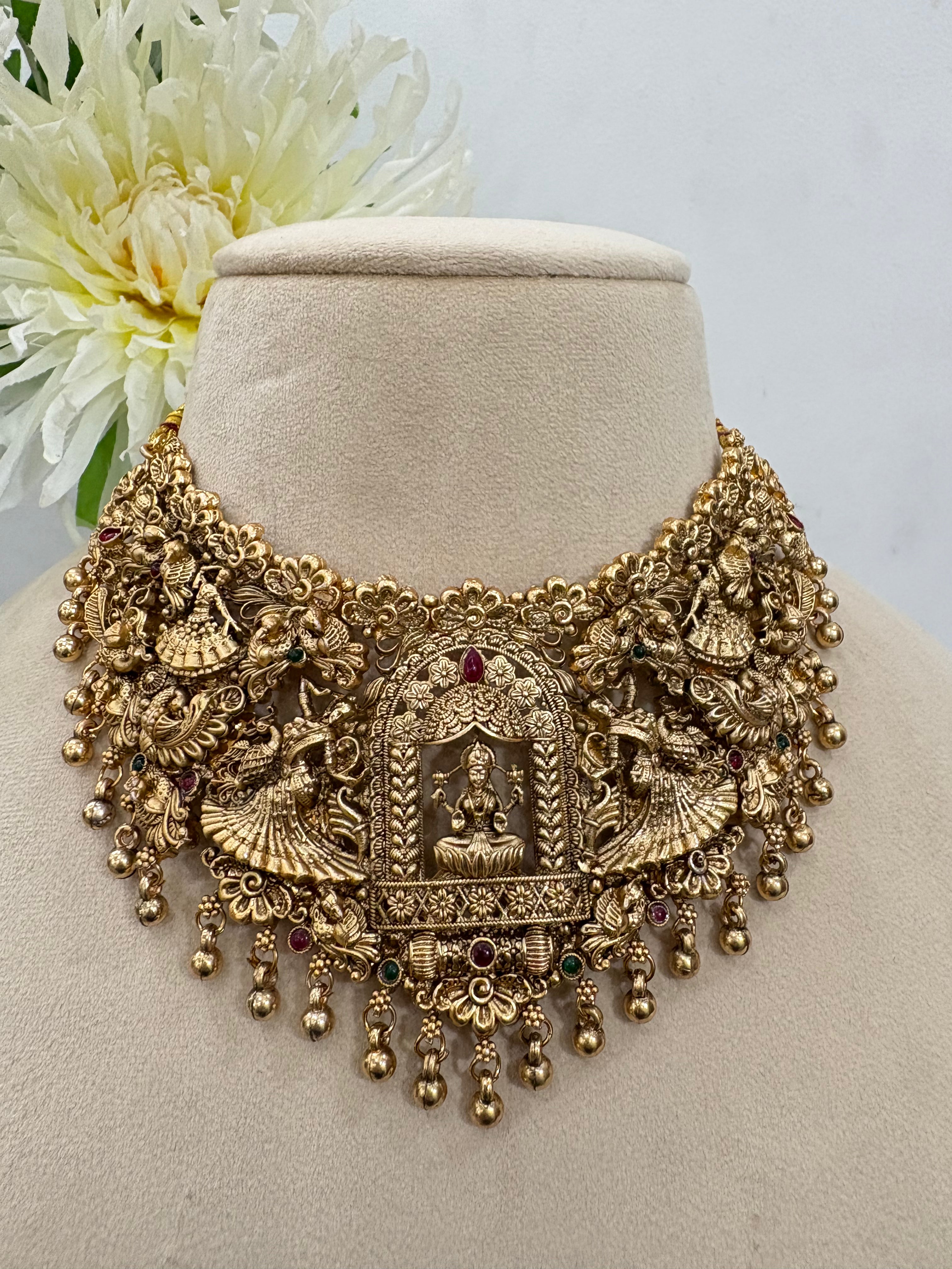 Temple Necklace Set- YJ210005