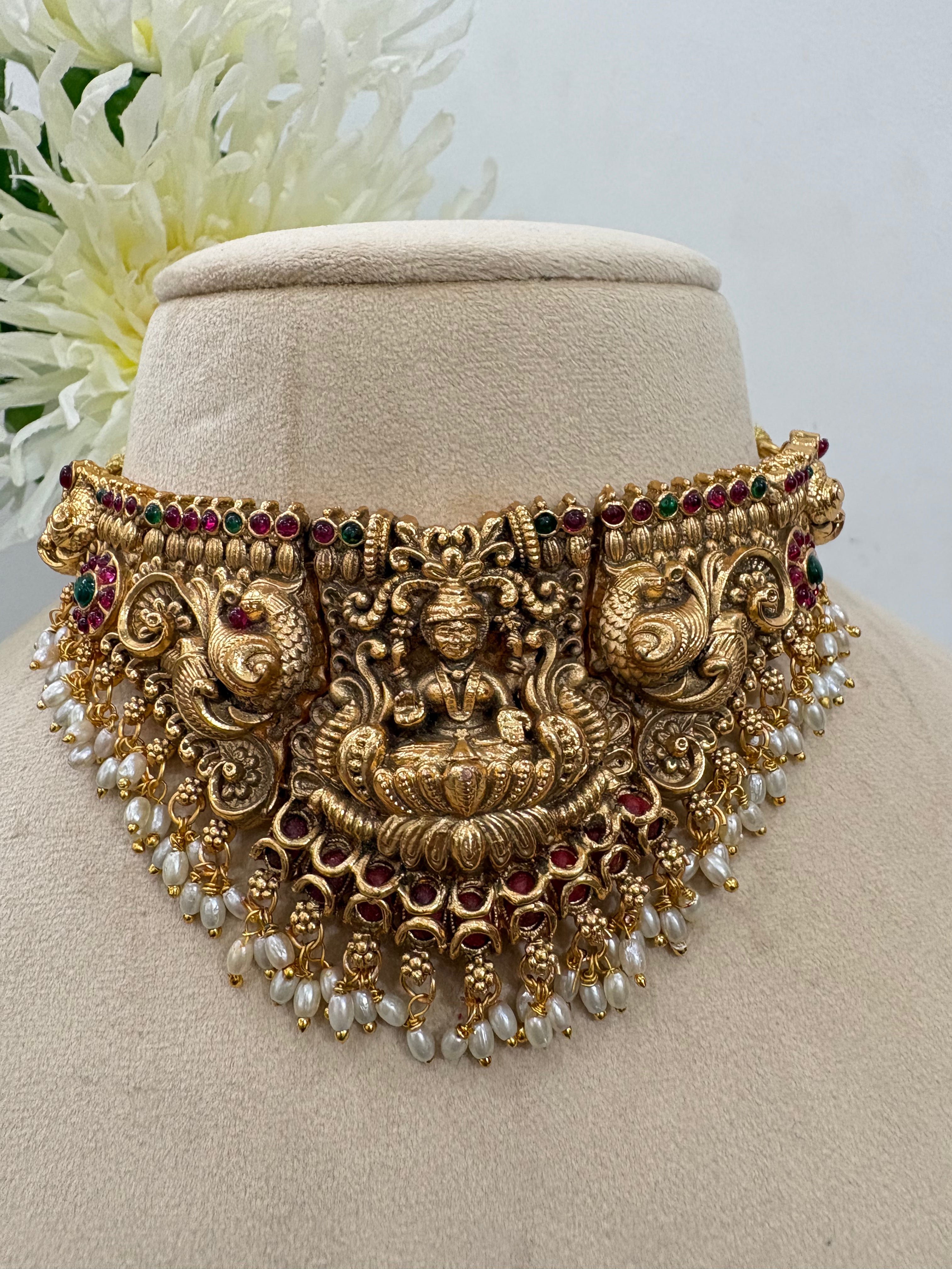 Temple Necklace Set- YJ210007