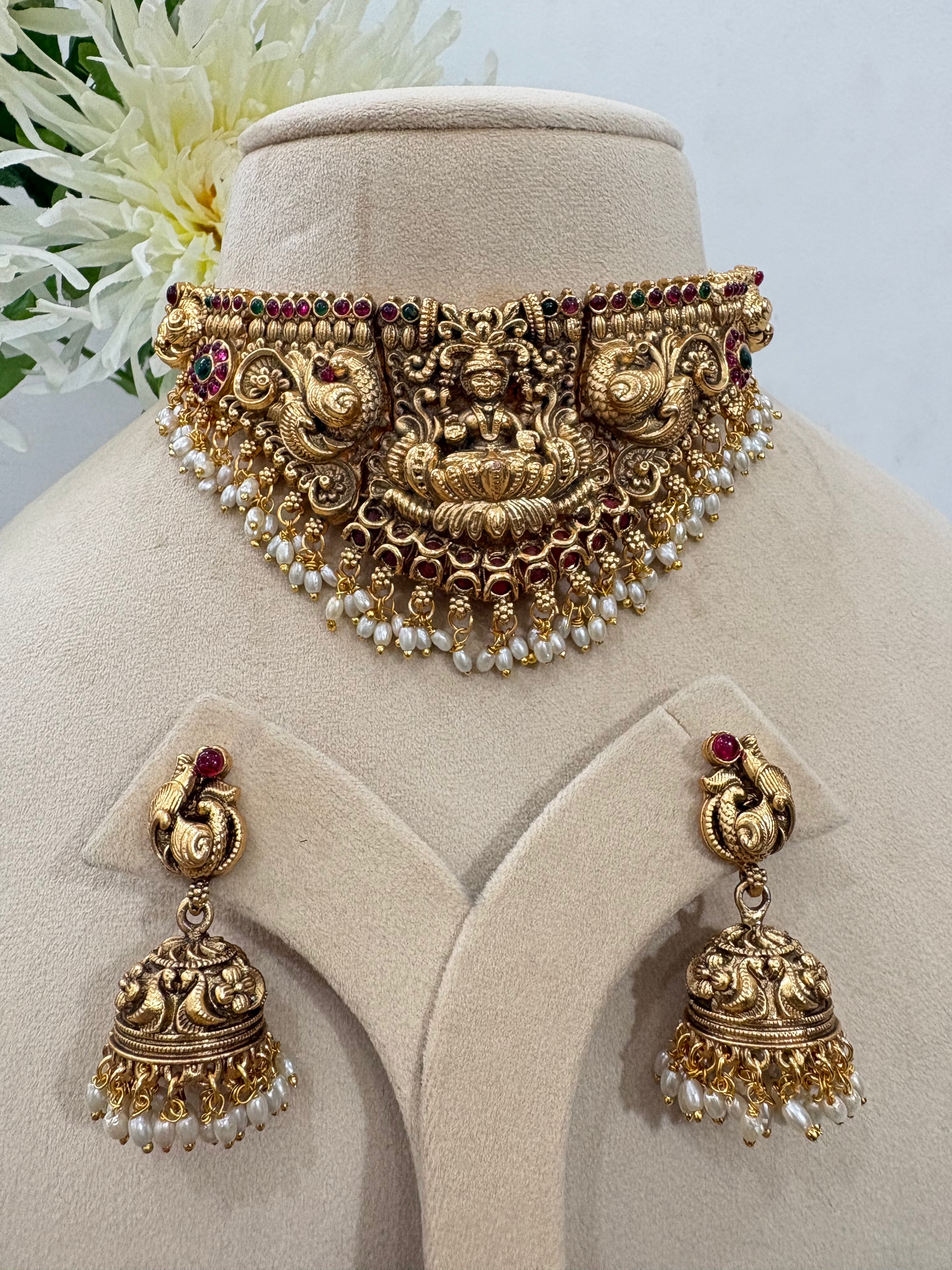 Temple Necklace Set- YJ210007