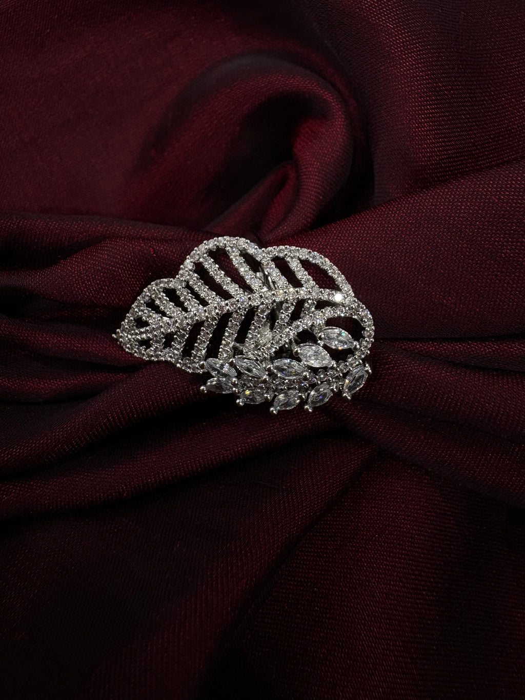 American Diamond Ring- YJ120003