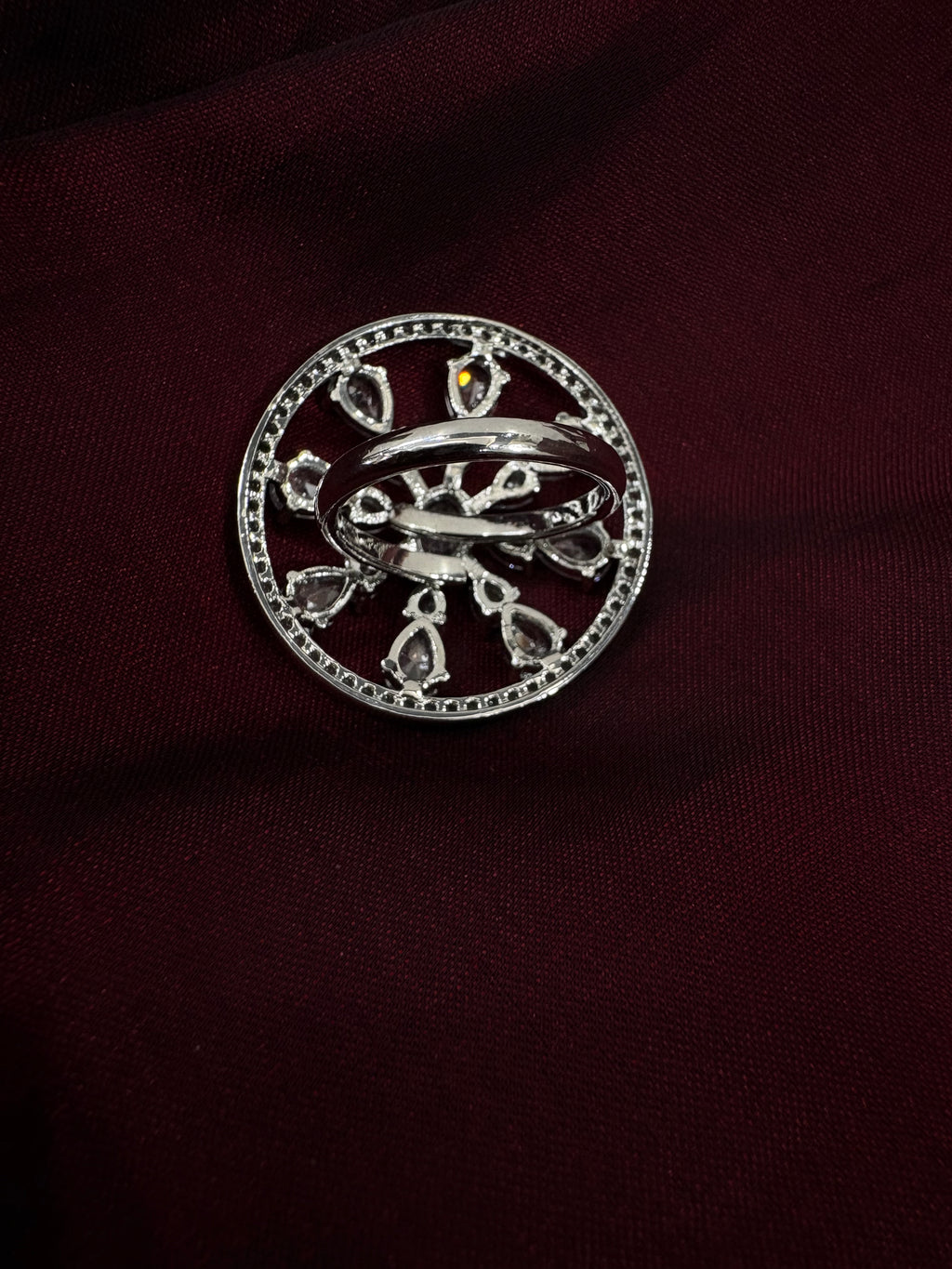 American Diamond Ring- YJ120004