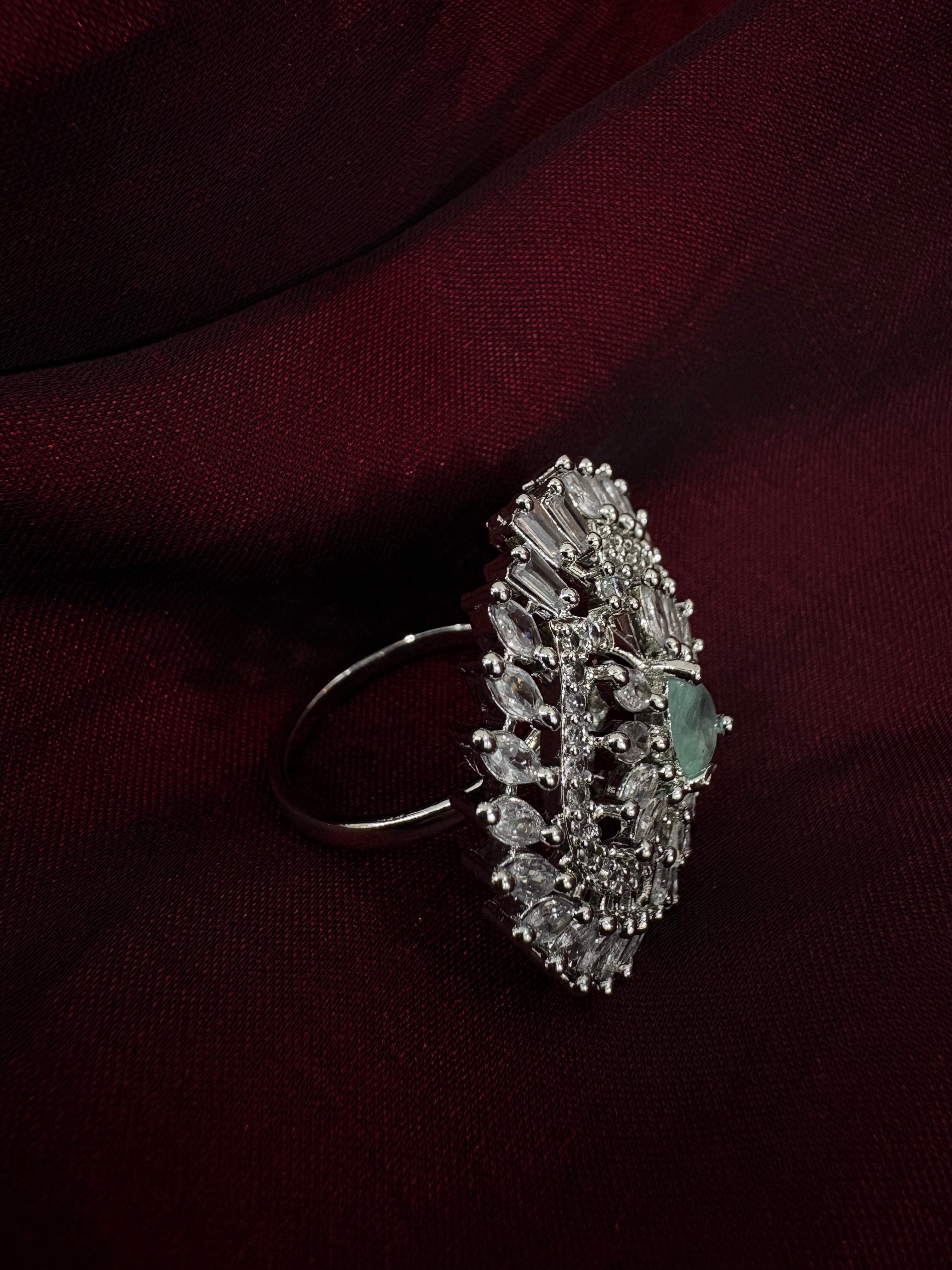 American Diamond Ring- YJ120005