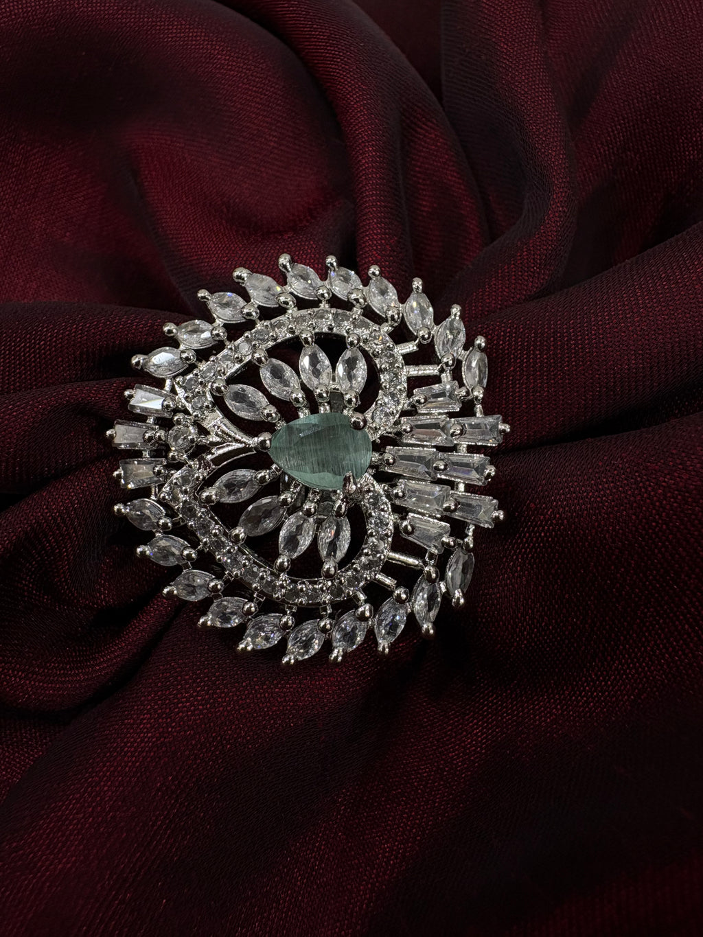 American Diamond Ring- YJ120005