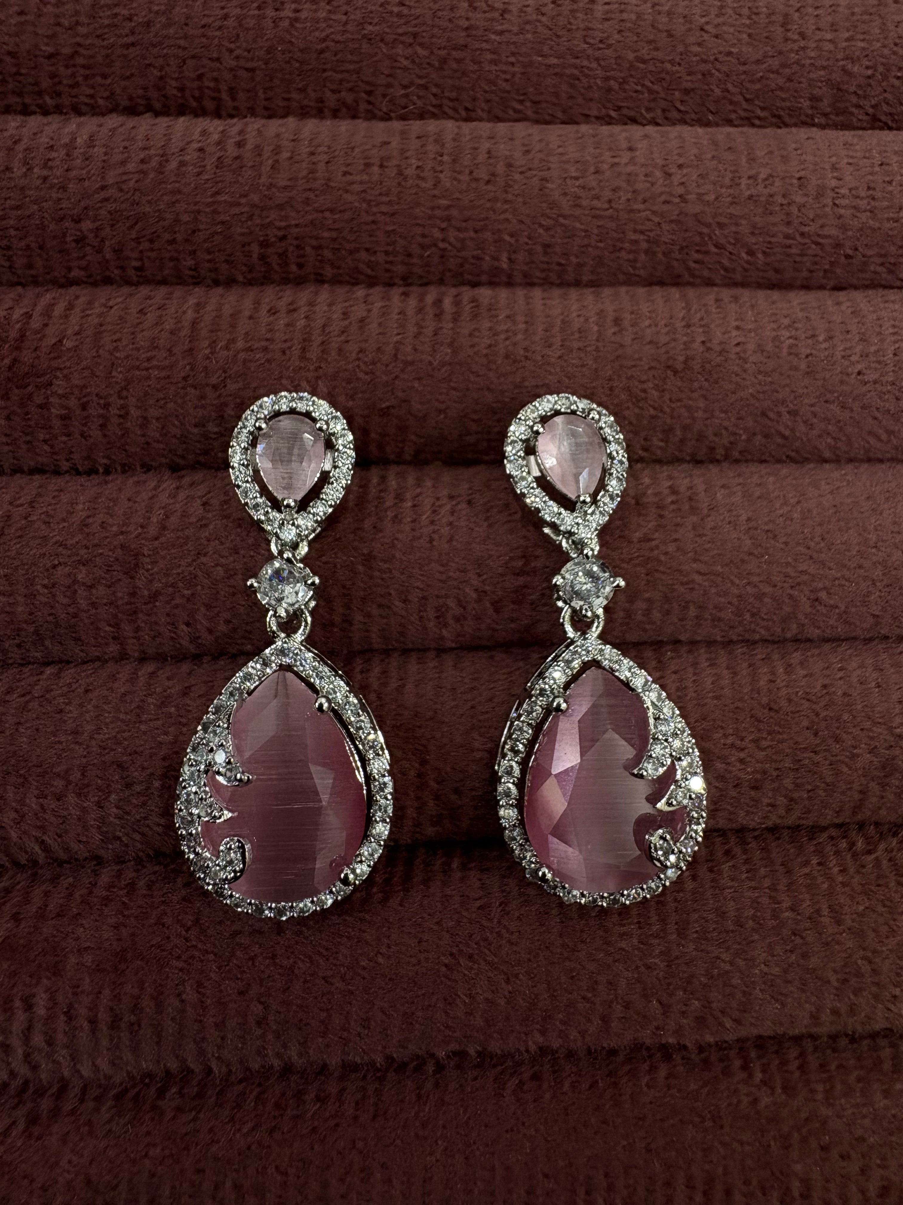 American Diamond Earring- YJ130001