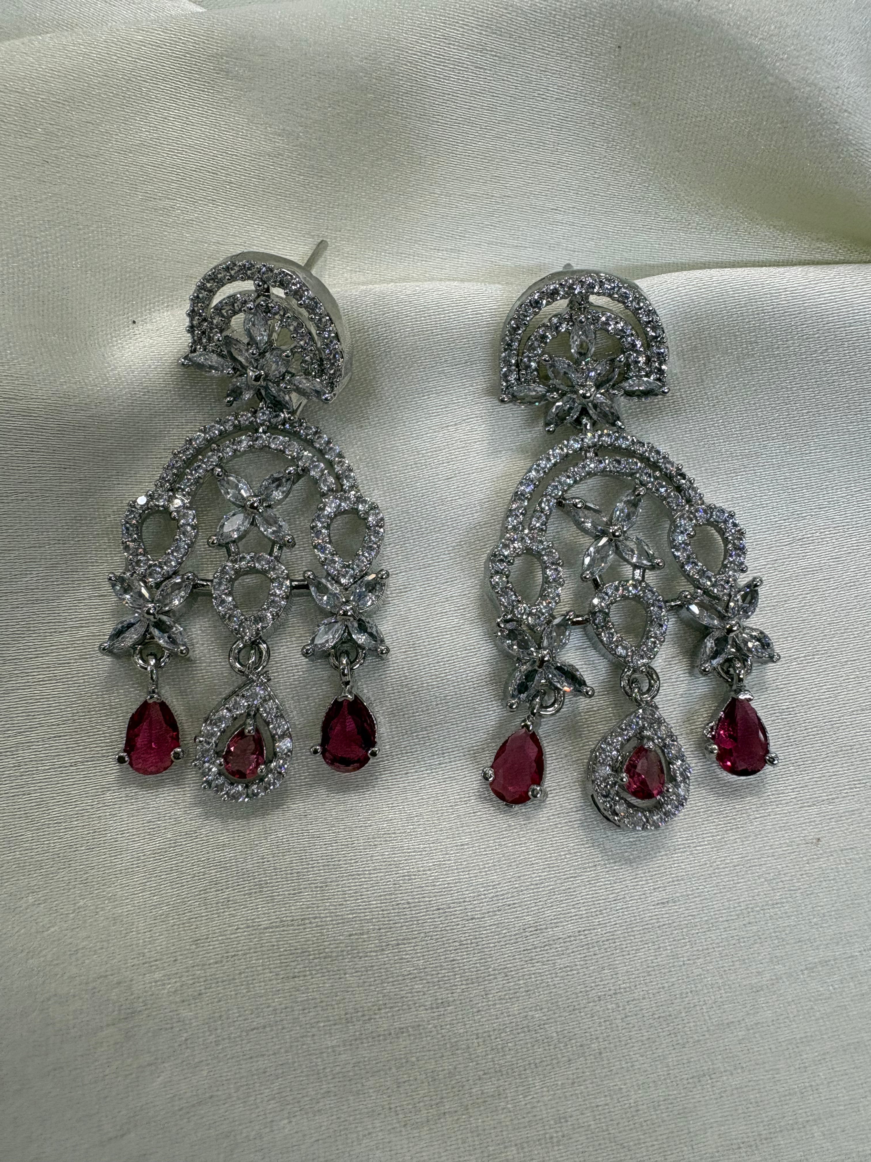 American Diamond Earring- YJ130003