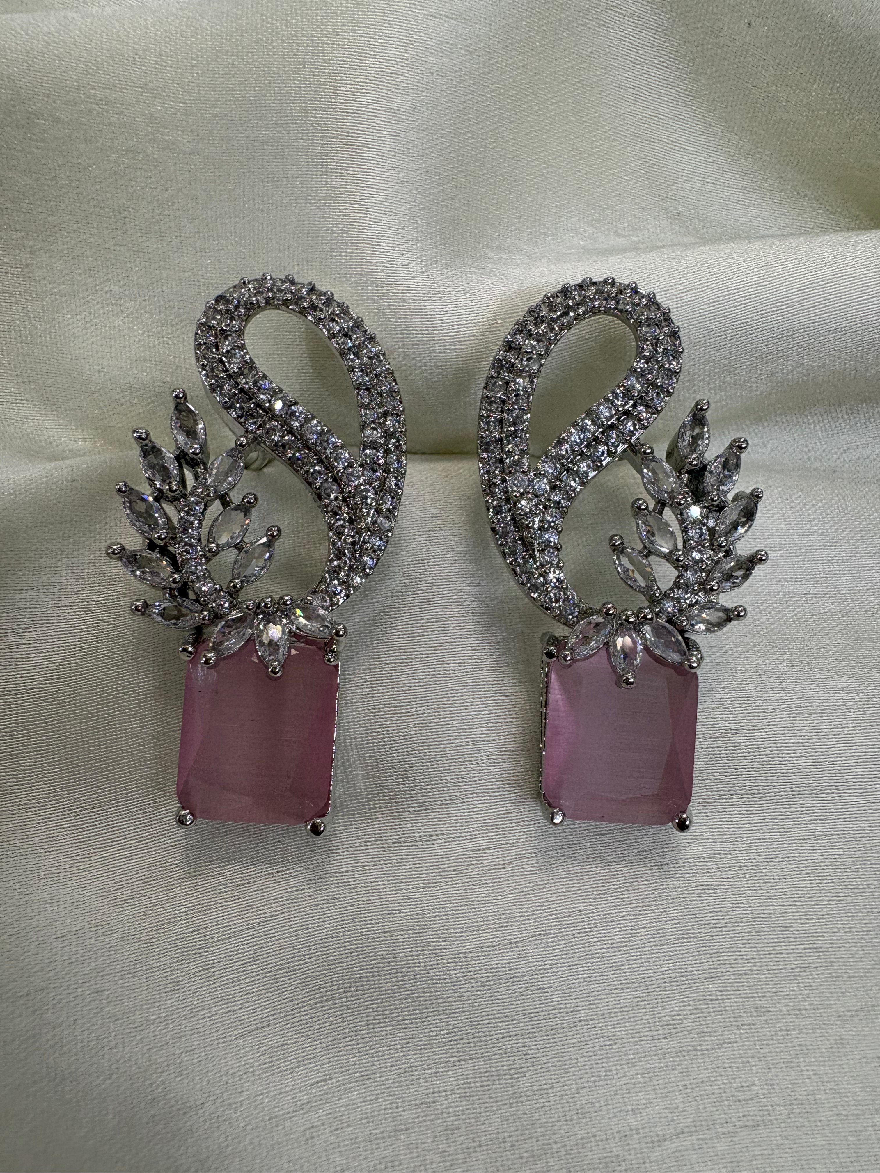 American Diamond Earring- YJ130004