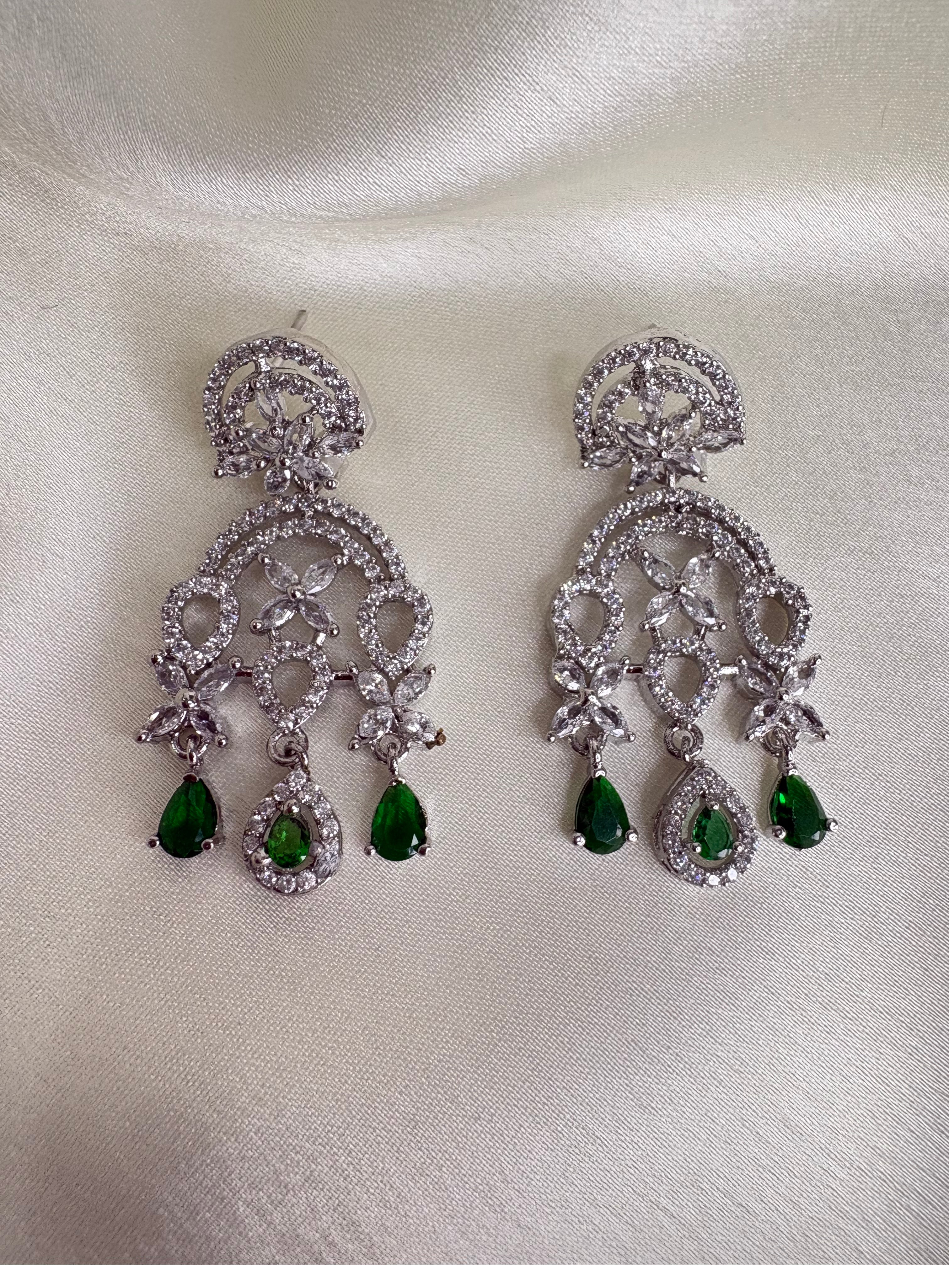 American Diamond Earring- YJ130003