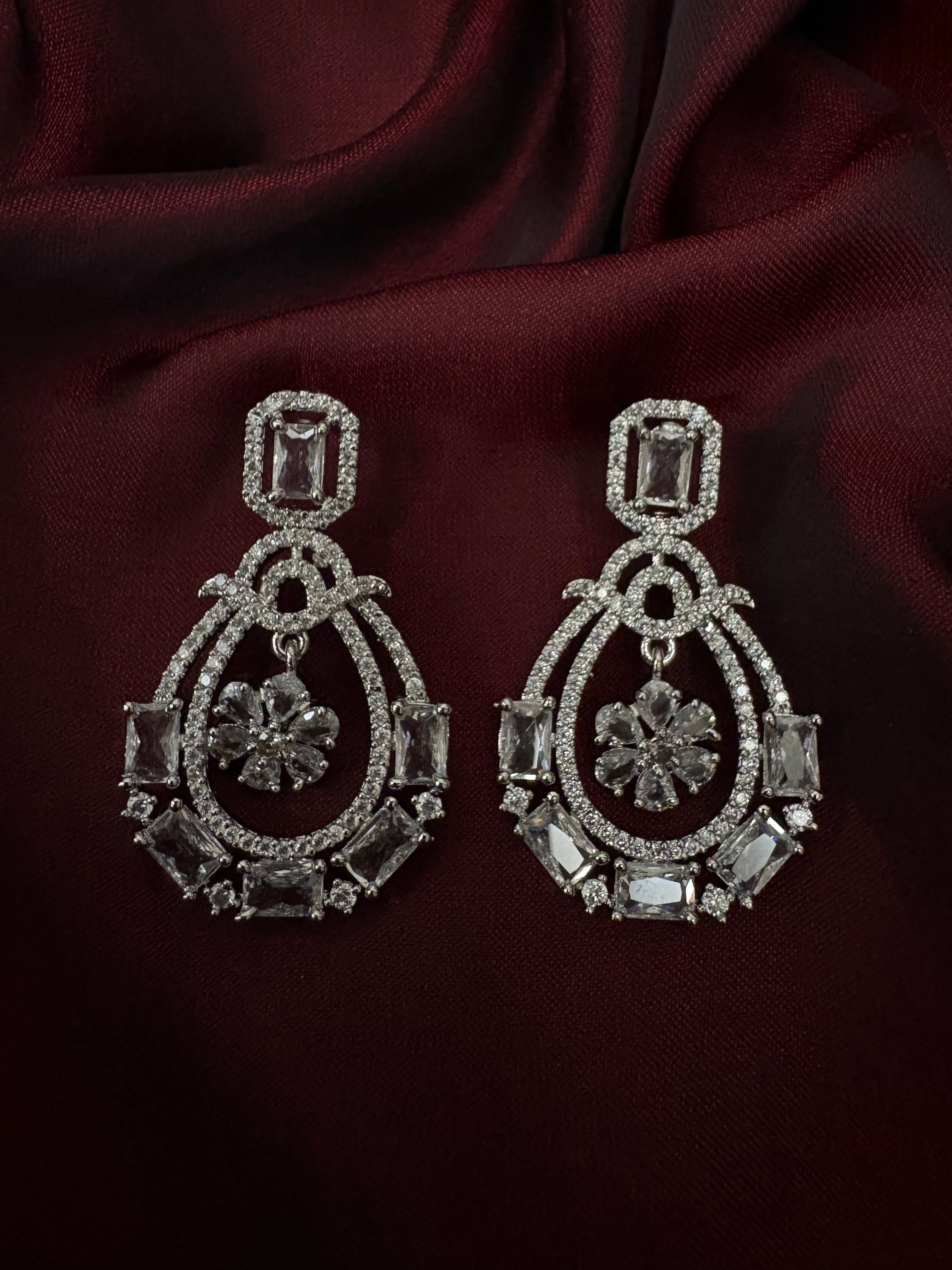 American Diamond Earring- YJ130005