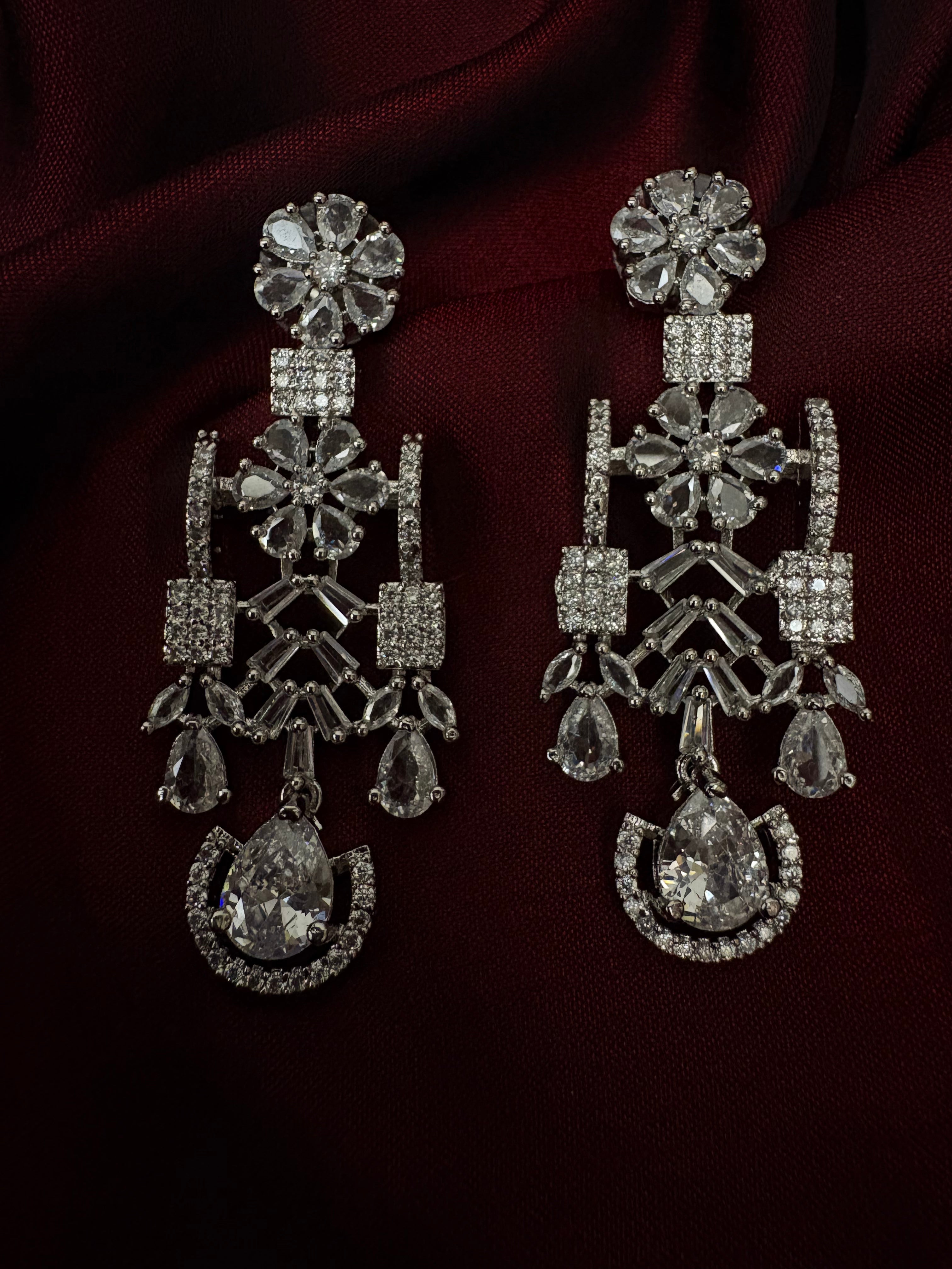 American Diamond Earring- YJ130002