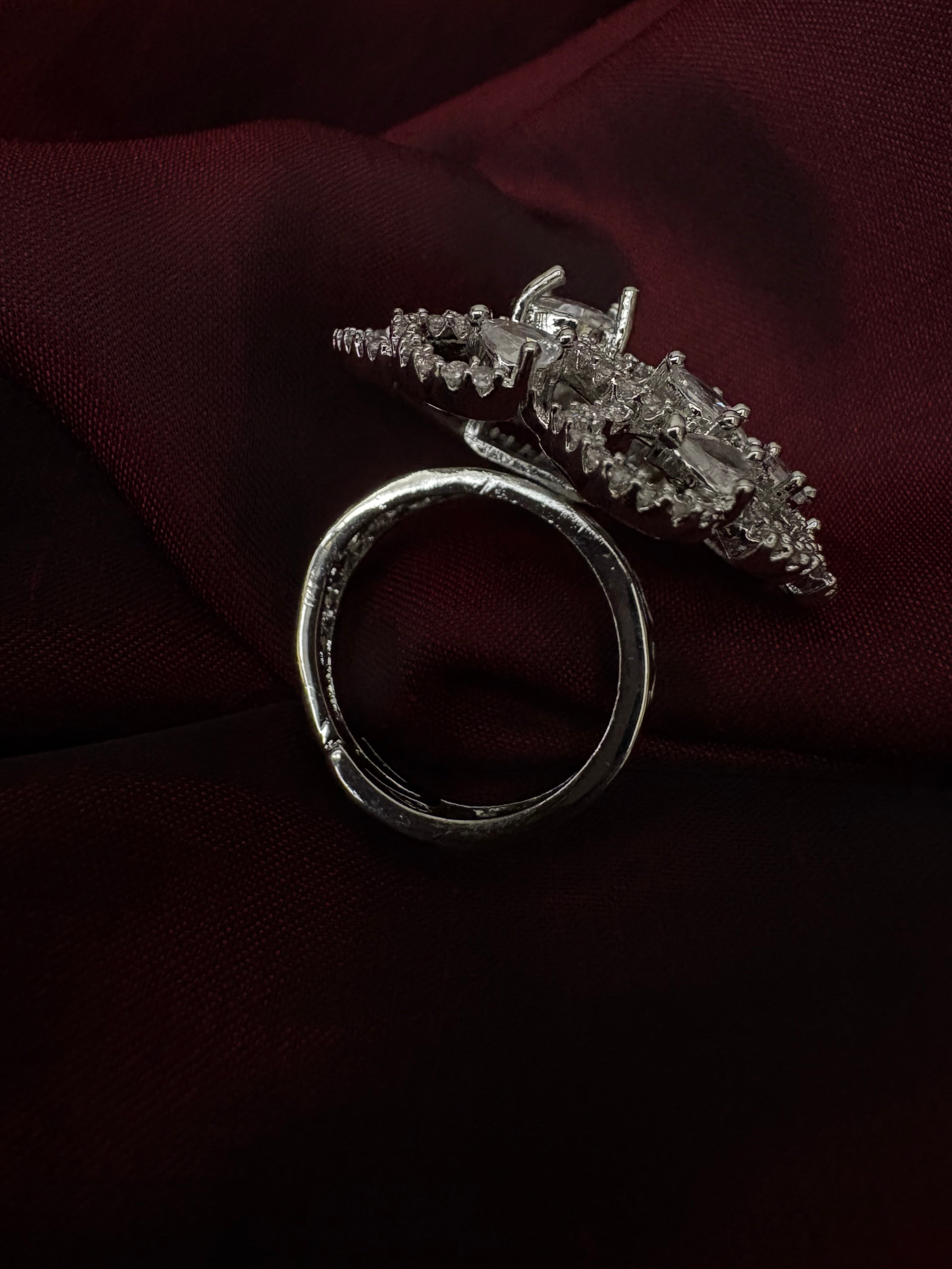 American Diamond Ring- YJ120007