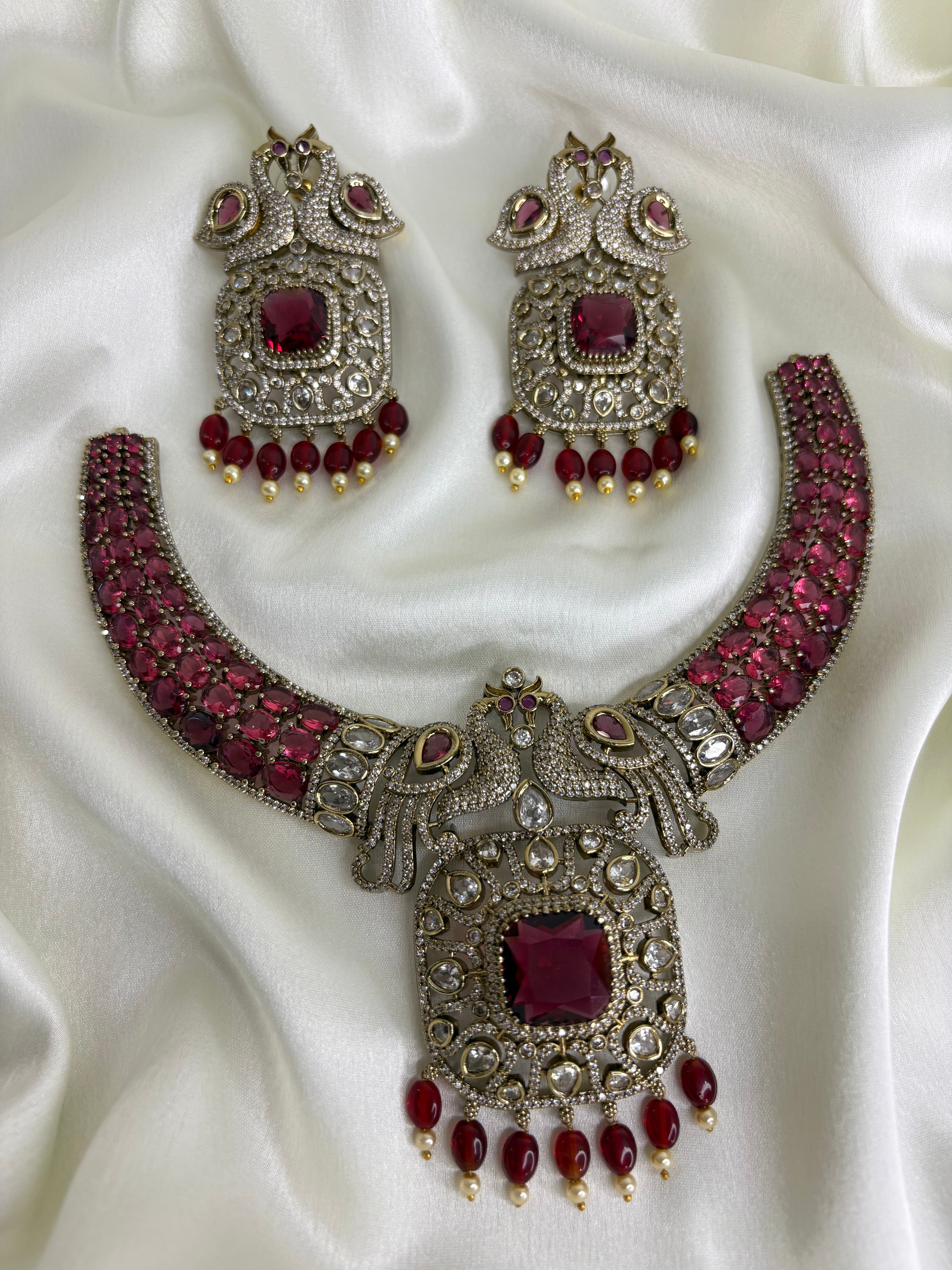 Premium Victorian Necklace Set- YJ410006